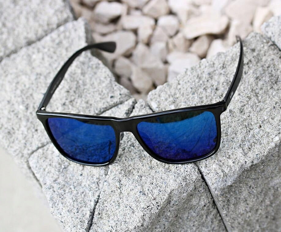 Vyriški akiniai POLIARIZUOTI saulės akiniai Veidrodiniai ESTILLO prekės ženklo + DOVANOS