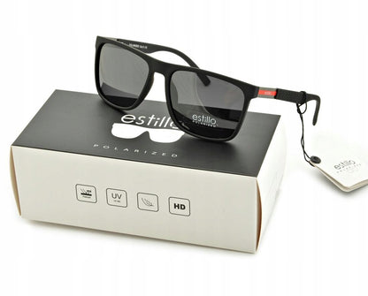 Vyriški POLIARIZUOTI Akiniai nuo saulės ESTILLO + DOVANOS