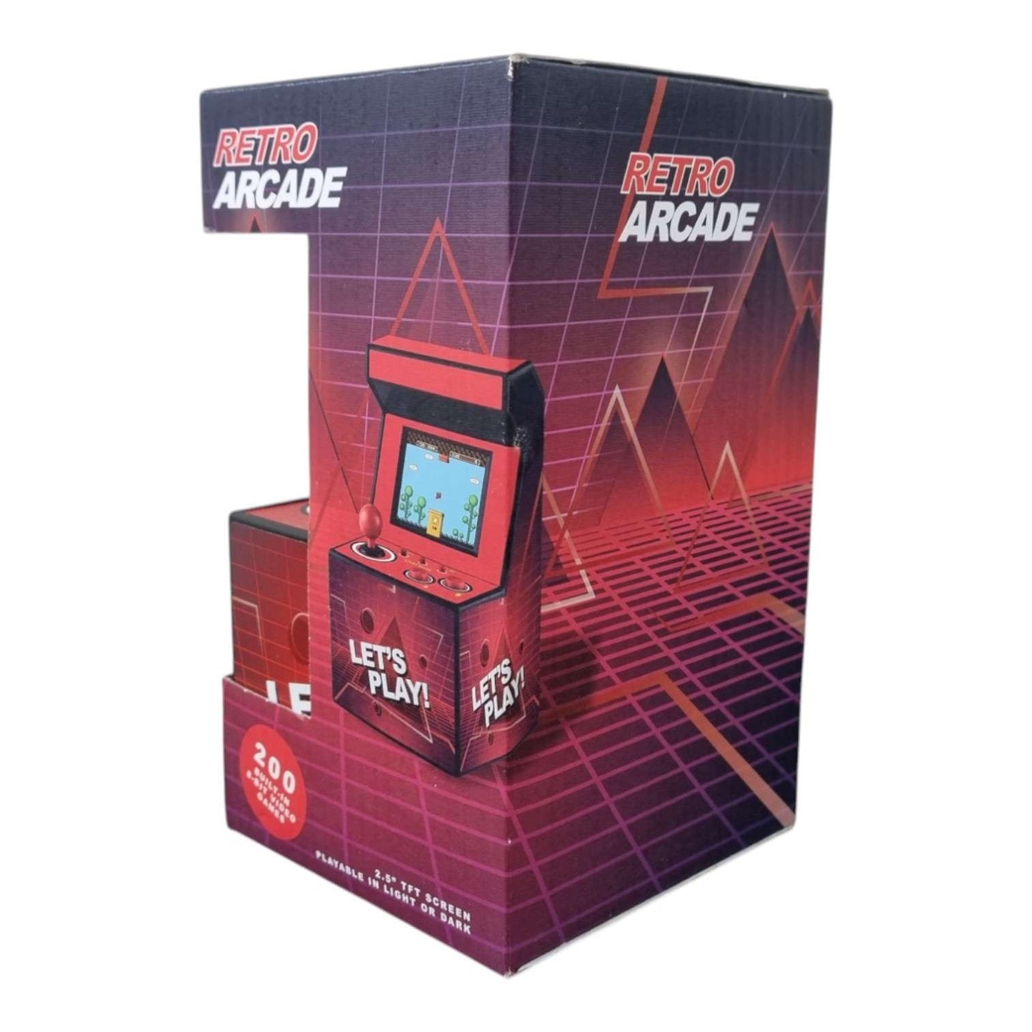 Mini Retro Žaidimų Automatas – 200 Žaidimų