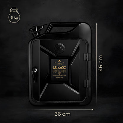 Mini baras kanistre su asmenine graviruote