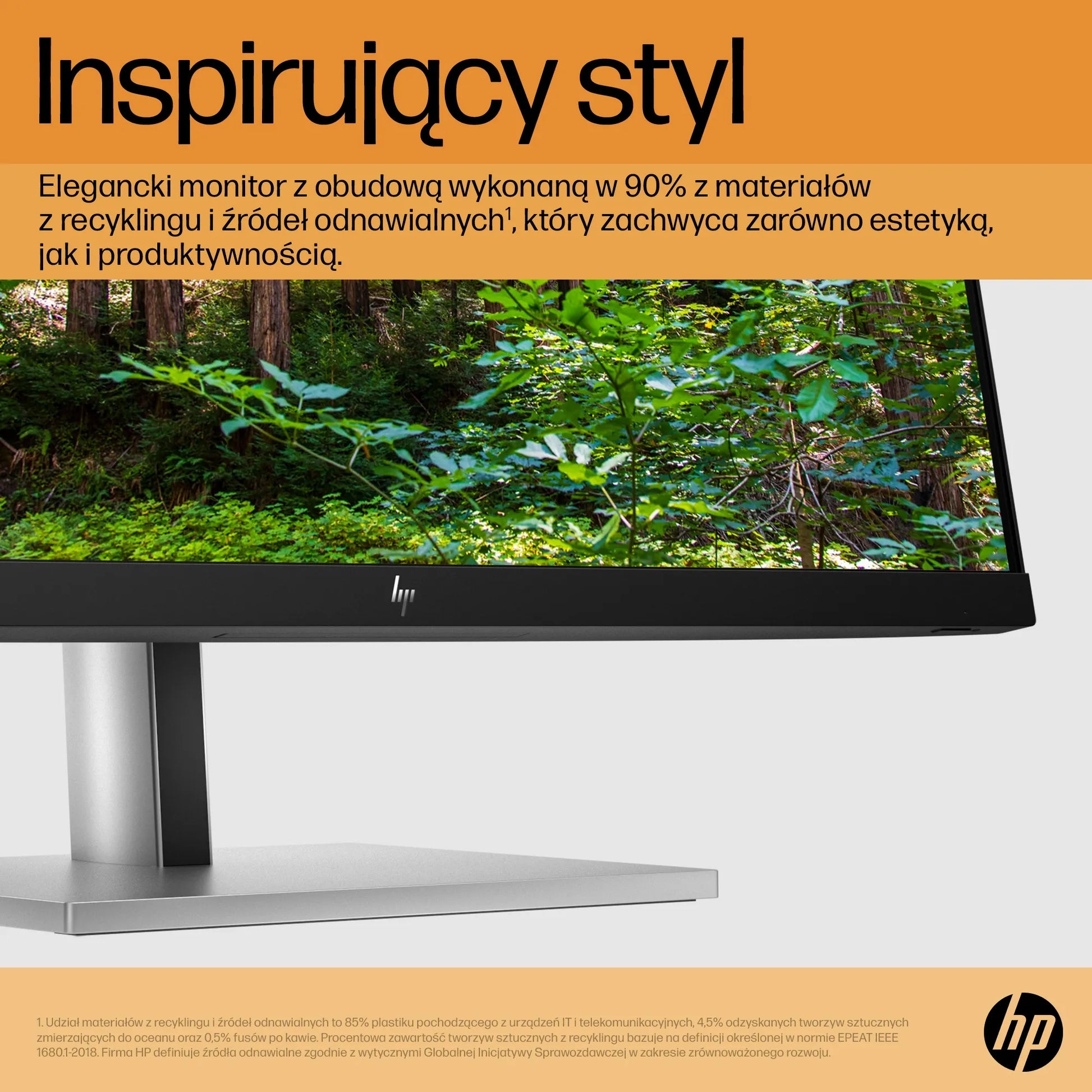 LED monitorius HP E24 G5 23,8" 1920x1080 IPS 75Hz HDMI DP kabeliai A klasė
