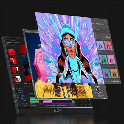 Nešiojamas monitorius Arzopa A1M 17,3" Full HD 1920x1080, IPS, USB-C HDMI 300cd