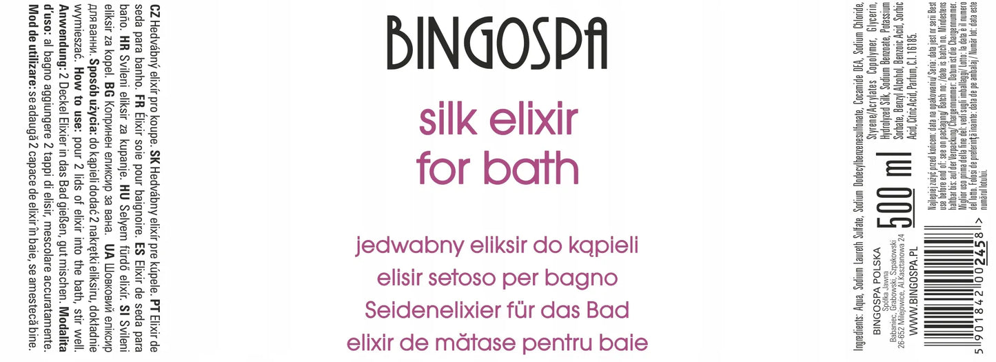 BINGOSPA kosmetikos rinkinys su šilku dovanai