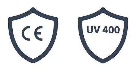 Poliarizuoti apsauginiai saulės akiniai Black, UV400, ant receptinių akinių