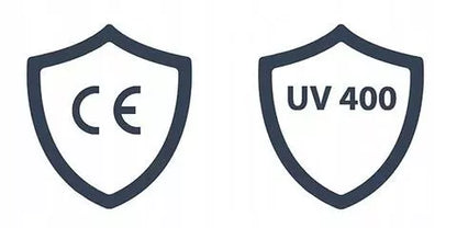 Poliarizuoti apsauginiai saulės akiniai Black, UV400, ant receptinių akinių