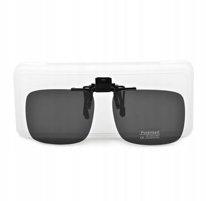 Poliarizuoti apsauginiai saulės akiniai Black, UV400, ant receptinių akinių