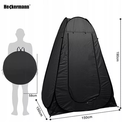 Paplūdimio palapinė, persirengimo kabina, tualetas, nešiojama kempingo palapinė 150 cm
