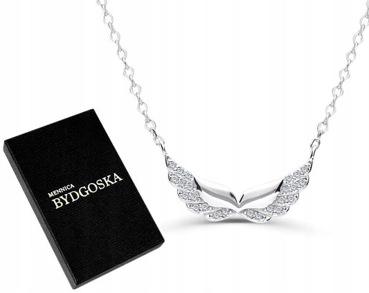 Sidabrinė grandinėlė su pakabuku moterims, 925 praba