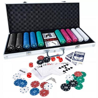 ND32_B10 B10 POKERIO RINKINYS SU 500 ŽETONŲ