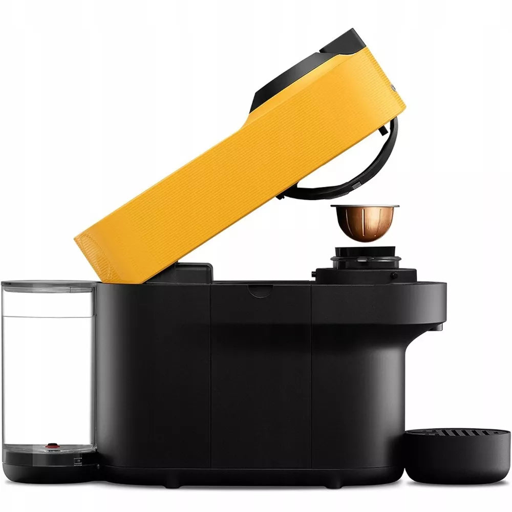 Kapsulinis kavos aparatas Nespresso Vertuo Pop, geltonas