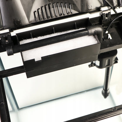 MODERNA AKVARIO SISTEMA SUNSUN 19L – ELEGANTIŠKAS DIZAINAS, JUODAS KORPUSAS