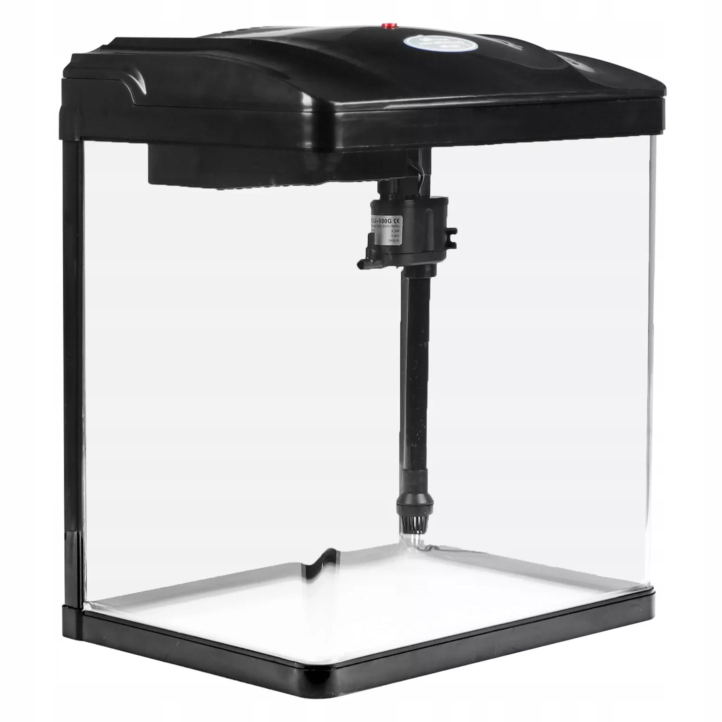 SunSun akvario sistema 19 l – elegantiškas juodas dizainas