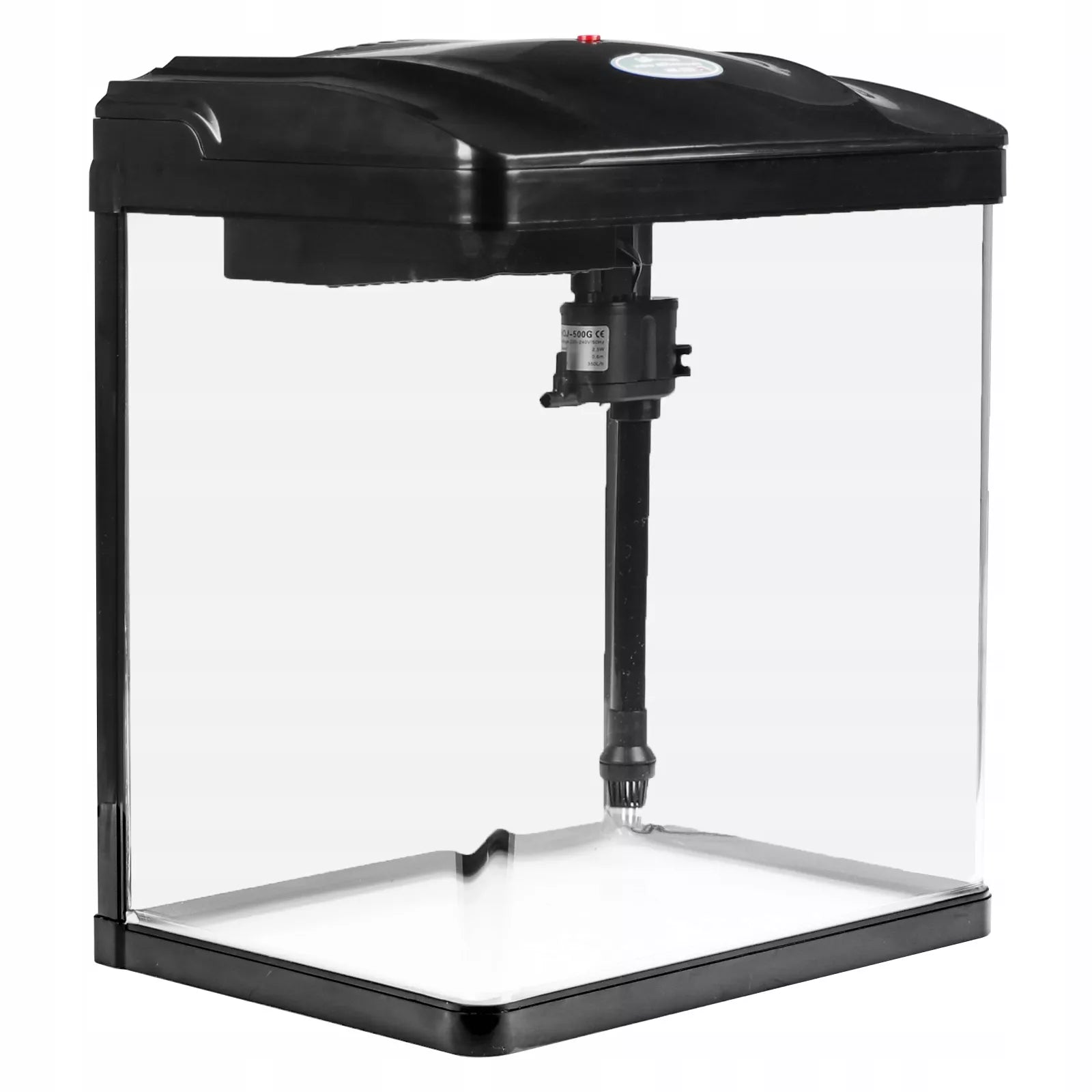 SunSun akvario sistema 19 l – elegantiškas juodas dizainas