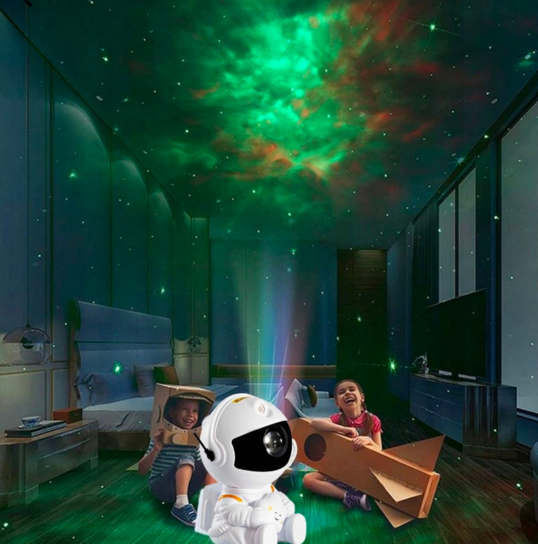 Naktinė Lempa astronautas