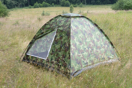 2 Asmenų Kempingo Palapinė MORO su Tinkleliu Nuo Uodų CAPTAIN MIKE