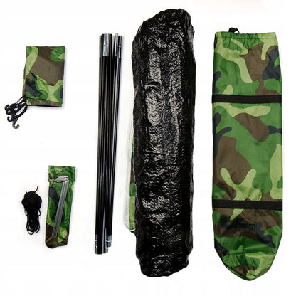 2 Asmenų Kempingo Palapinė MORO su Tinkleliu Nuo Uodų CAPTAIN MIKE