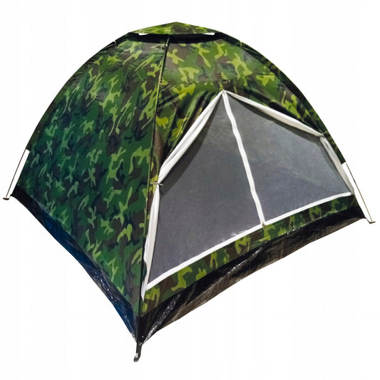 2 Asmenų Kempingo Palapinė MORO su Tinkleliu Nuo Uodų CAPTAIN MIKE