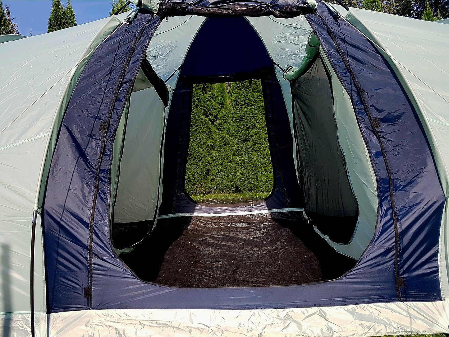 Palapinė VIBRA CAMPING HAVANA XXL 4 asmenims 5000mm su integruota grindimis