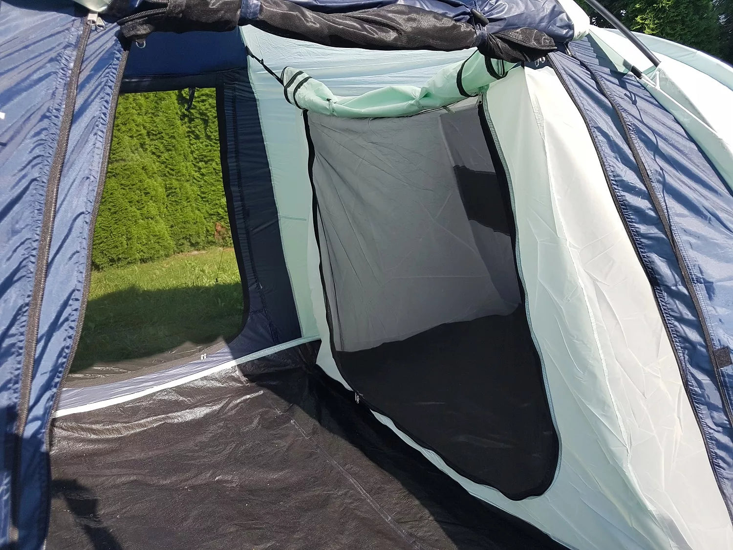 Palapinė VIBRA CAMPING HAVANA XXL 4 asmenims 5000mm su integruota grindimis
