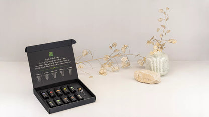 Natūralūs eteriniai aliejai pirties, difuzoriaus, aromaterapijos rinkiniui – 10 vnt.