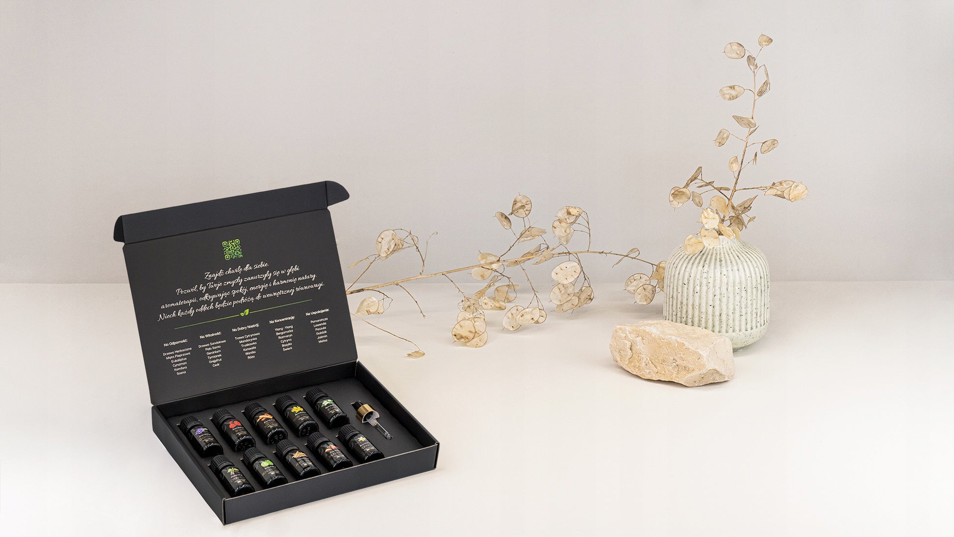 Natūralūs eteriniai aliejai pirties, difuzoriaus, aromaterapijos rinkiniui – 10 vnt.