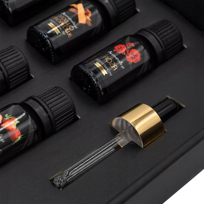 Natūralūs eteriniai aliejai pirties, difuzoriaus, aromaterapijos rinkiniui – 10 vnt.