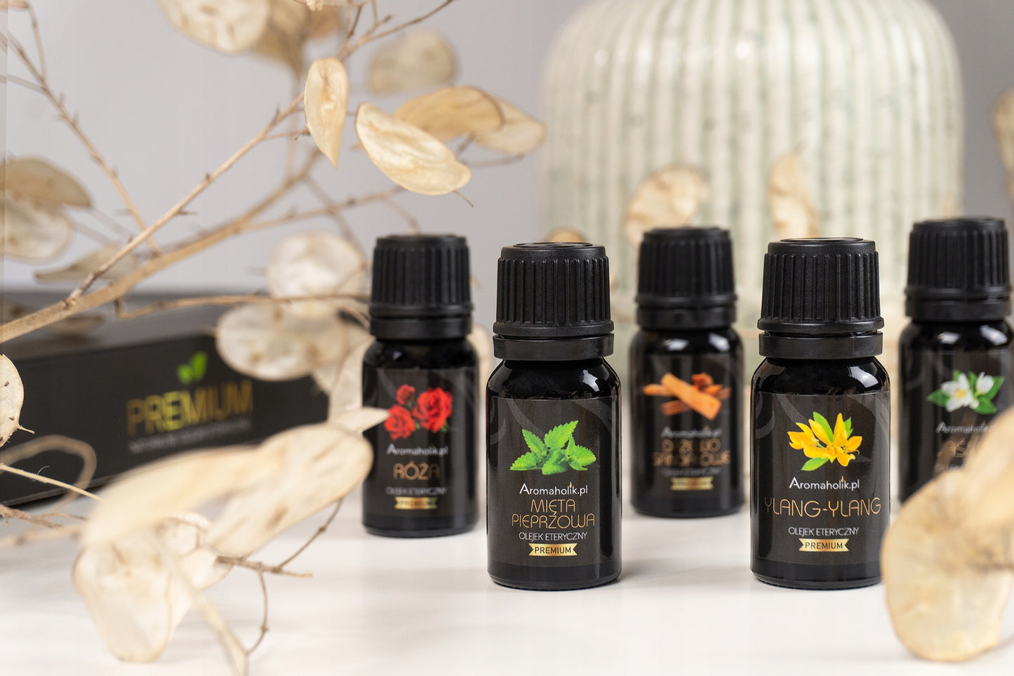 Natūralūs eteriniai aliejai pirties, difuzoriaus, aromaterapijos rinkiniui – 10 vnt.