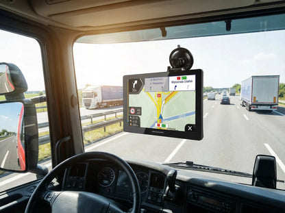 Sunkvežimio/furos navigacija CX 9.0 su iGO Primo Truck – 9"