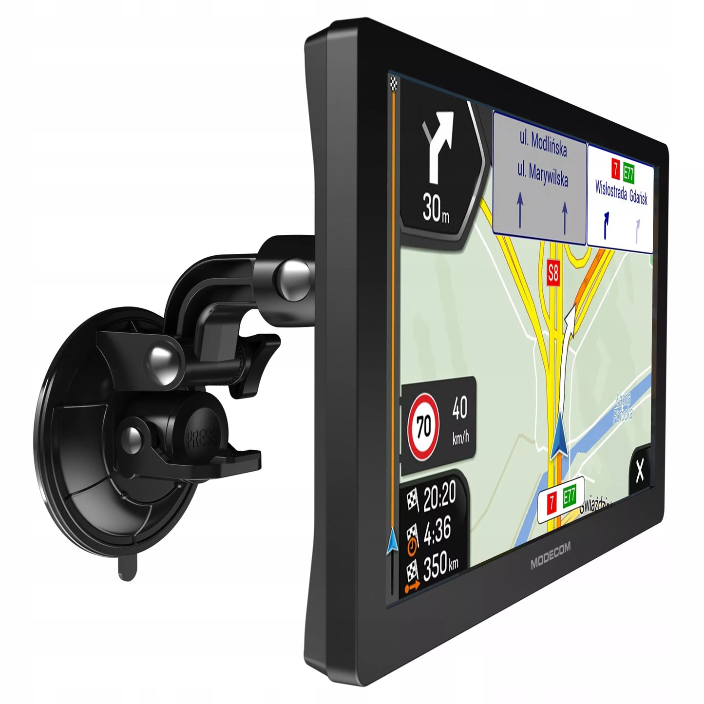 Sunkvežimio/furos navigacija CX 9.0 su iGO Primo Truck – 9"