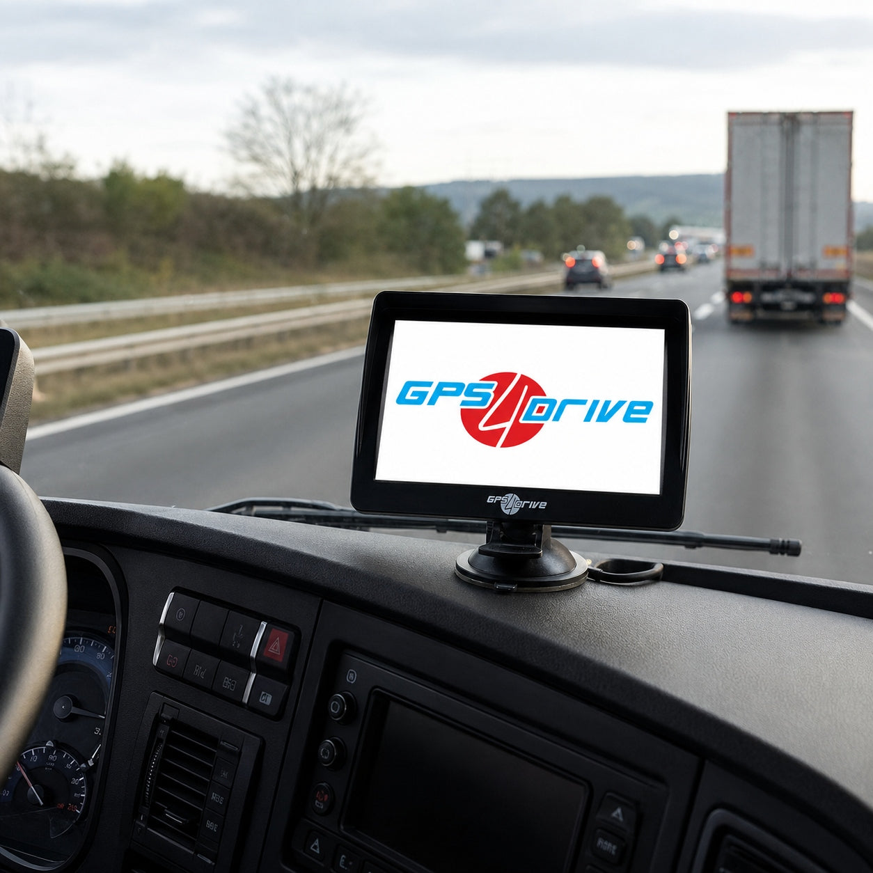 GPS Navigacija 7 colių Sunkvežimiams, Autobusams ir Lengviesiems Automobiliams – Gps4Drive 798 (ES Žemėlapiai)
