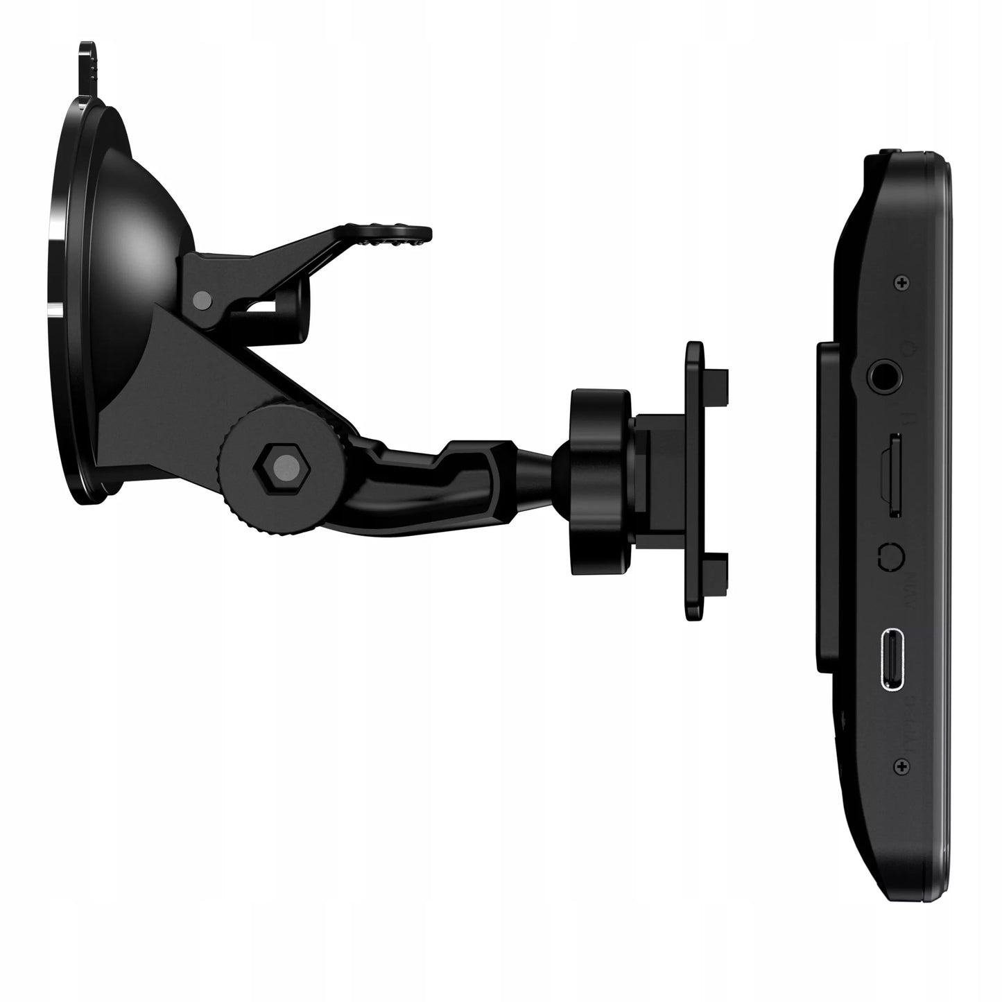 GPS navigacija sunkvežimiams 17,8 cm TRUCK TIR BUS ADR su USB-C ir greičio matuokliais 2026
