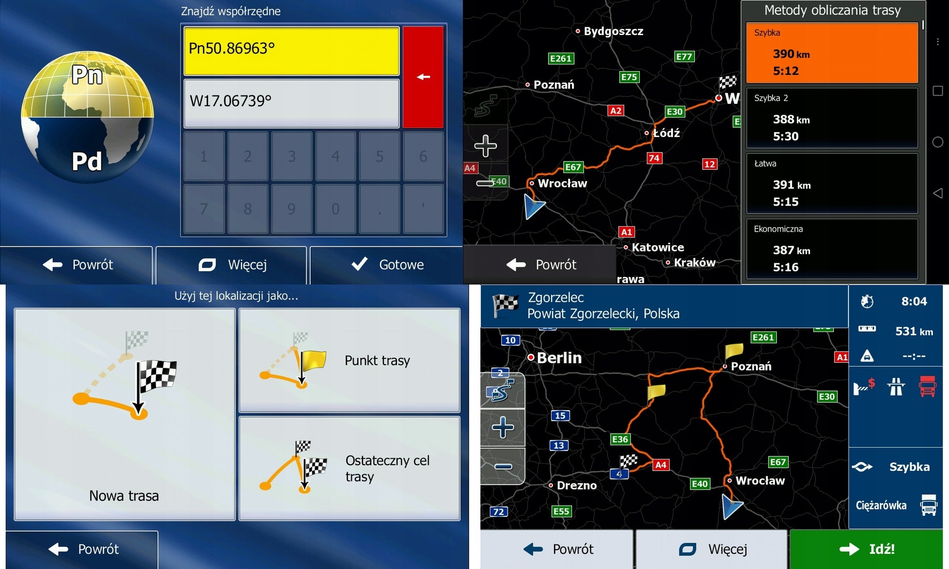 GPS navigacija 7 iGO Primo Truck EU Sunkvežimiams, TIR, Autobusams Gps4Drive 798