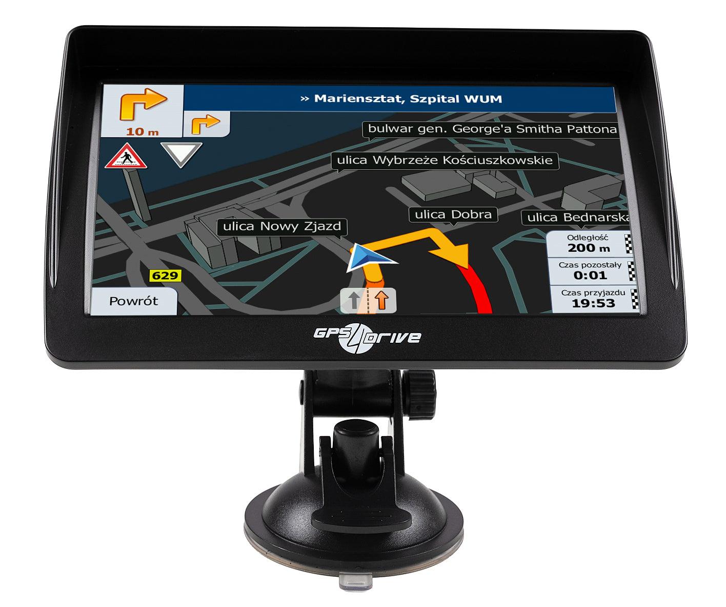 GPS navigacija 7 iGO Primo Truck EU Sunkvežimiams, TIR, Autobusams Gps4Drive 798