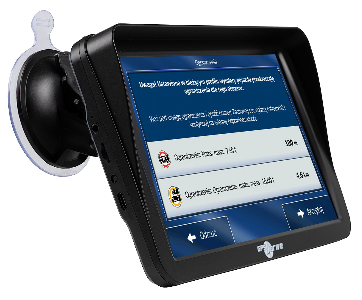 GPS Navigacija 9" iGO Primo Sunkvežimiui, Autobusui Gps4Drive 799