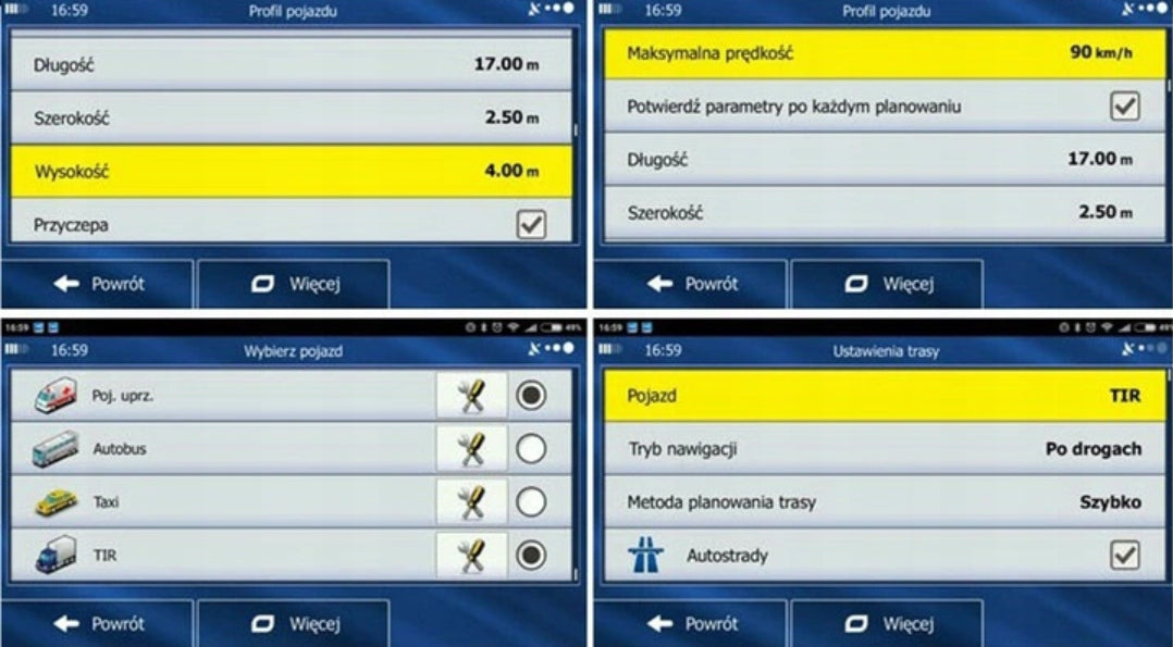 GPS navigacija sunkvežimiams vilkikams iGO Primo Truck USB ŽEMĖLAPIAI 2025