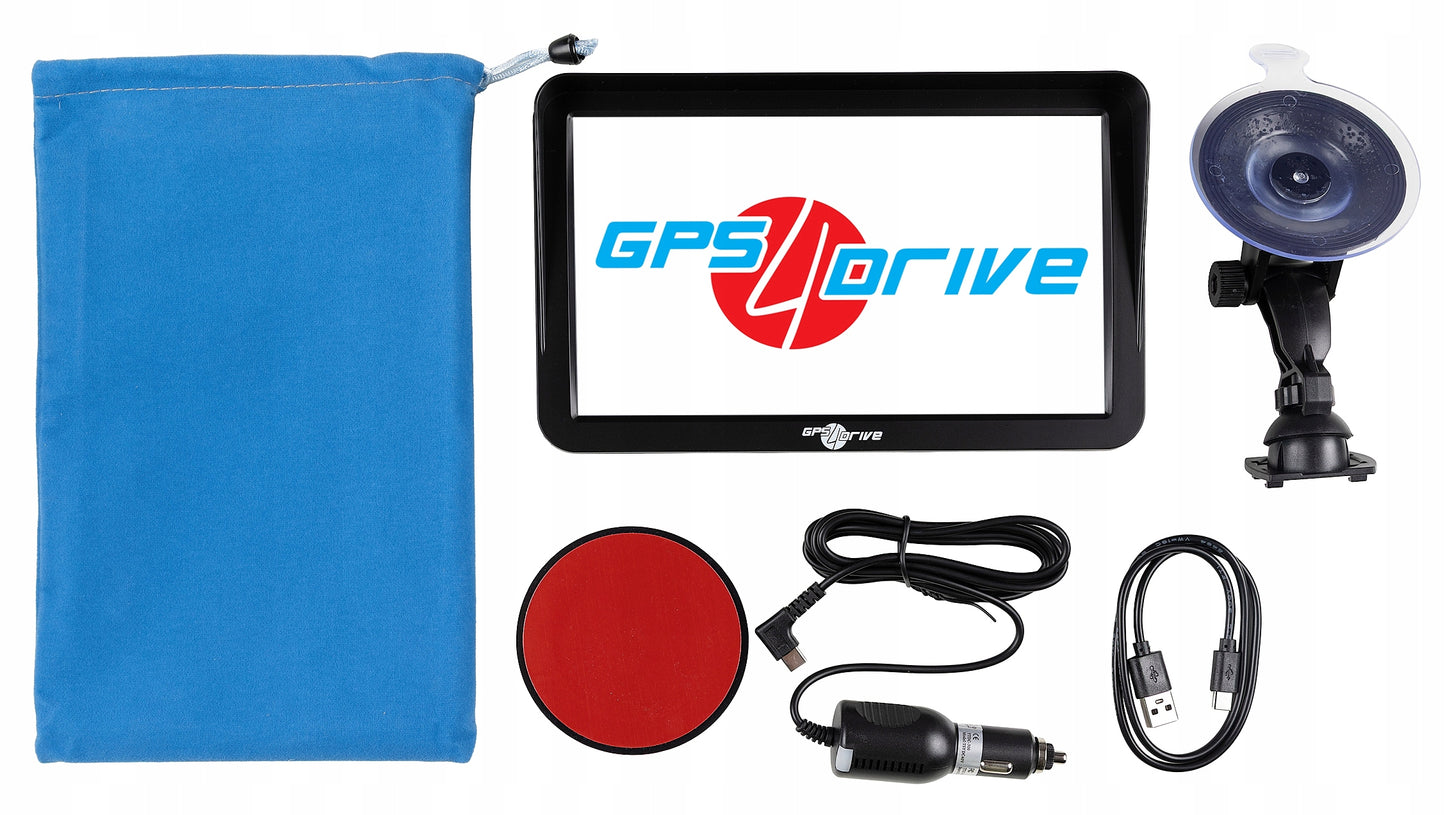 Automobilinė GPS Navigacija 9 Colių – Sunkvežimiams, TIR, Autobusams, Gps4Drive 799