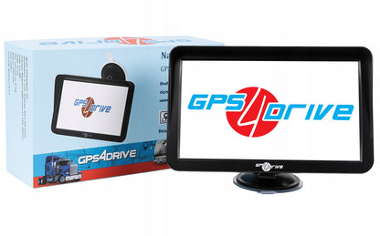 Automobilinė GPS Navigacija 9 Colių – Sunkvežimiams, TIR, Autobusams, Gps4Drive 799