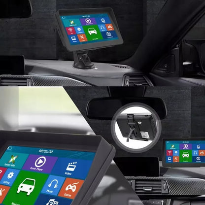 Automobilinė GPS navigacija sunkvežimiams – 7", su įdiegtais Europos autobusų žemėlapiais