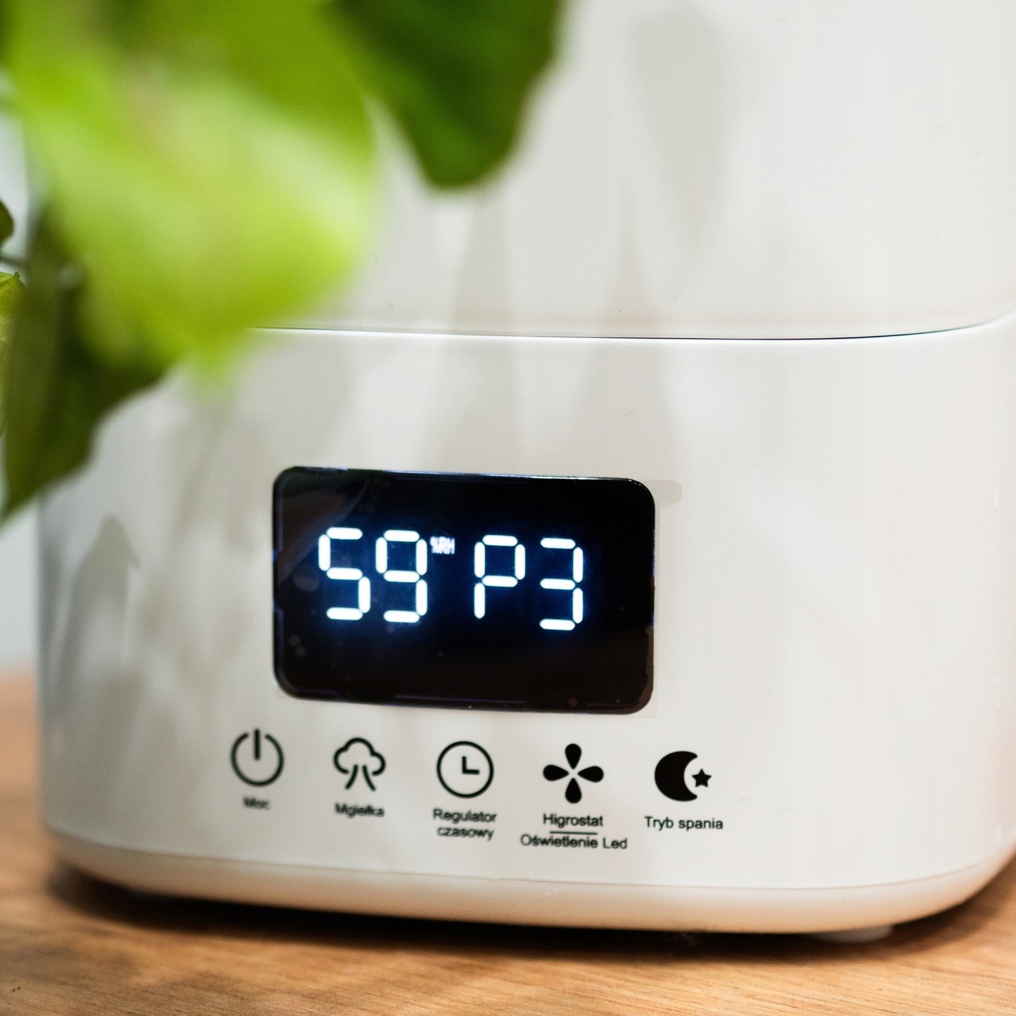 Ultragarsinis išmanusis oro drėkintuvas 25 W - 5l su nuotolinio valdymo pulteliu, aromaterapija