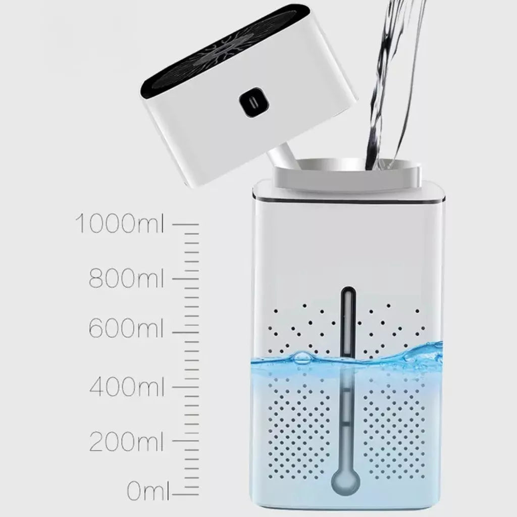 Oro drėkintuvas Humidifier KS-600 Aromatinis difuzorius 1000 ml USB