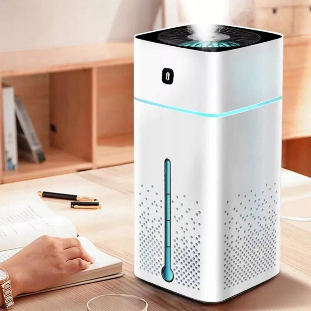 Oro drėkintuvas Humidifier KS-600 Aromatinis difuzorius 1000 ml USB