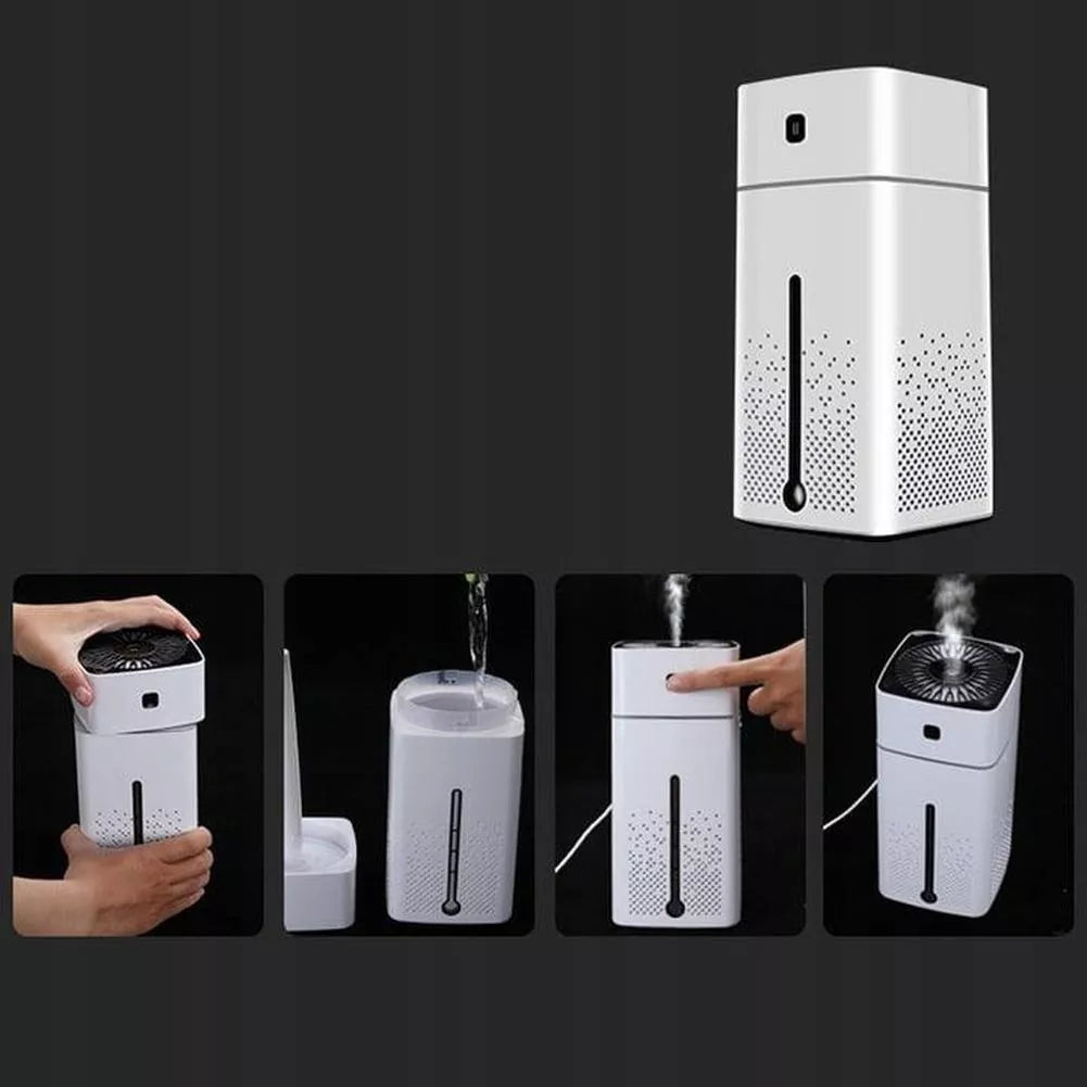 Oro drėkintuvas Humidifier KS-600 Aromatinis difuzorius 1000 ml USB