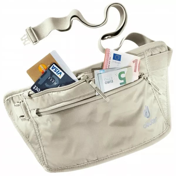 Money Belt juosmens krepšelis, smėlio spalvos