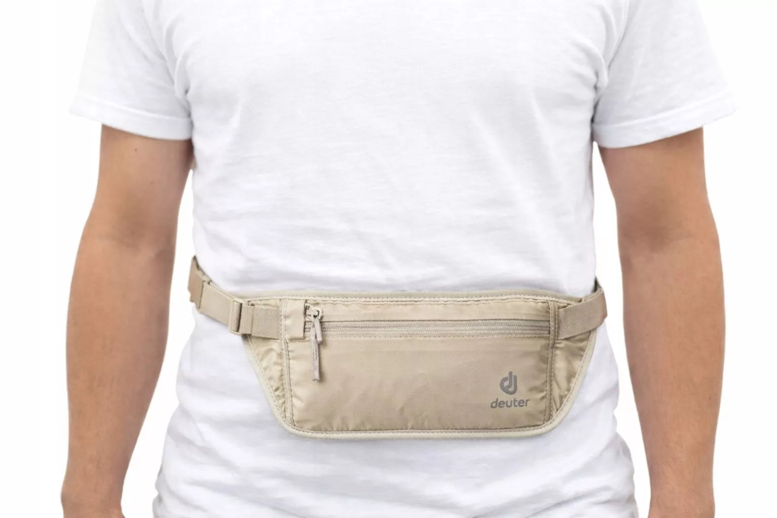 Money Belt juosmens krepšelis, smėlio spalvos