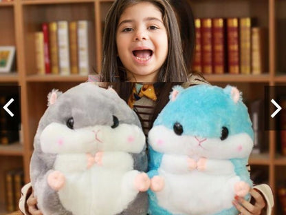 Mėlynas Žiurkėnas pledas šviesiai mėlynas užklotas Pliušinis žaislas didelė minkšta lėlė meškiukas pagalvė 3in1