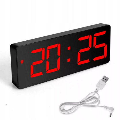 Modernus elektroninis skaitmeninis žadintuvas su garso jutikliu USB