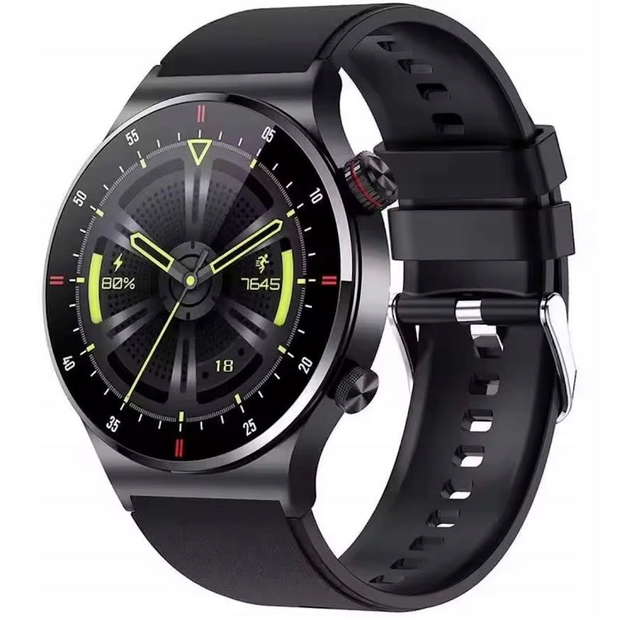 Modernus išmanusis laikrodis su skambinimo funkcija, lietimui jautrus ekranas