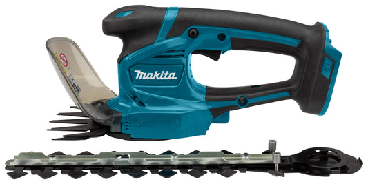 Makita 18V Akumuliatorinės Žirklės Gyvatvorėms, Žolei ir Krūmams su Baterija