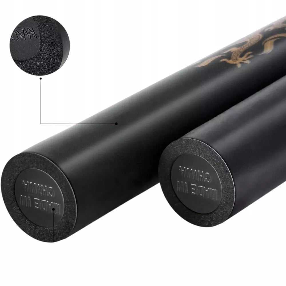 Putplasčio treniruočių nunchaku Auksinis Drakonas