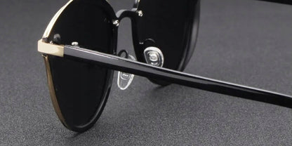 MOTERIŠKI AKINIAI NUO SAULĖS KINGSEVEN KATĖS FORMOS POLIARIZUOTI UV400 + DĖKLAS